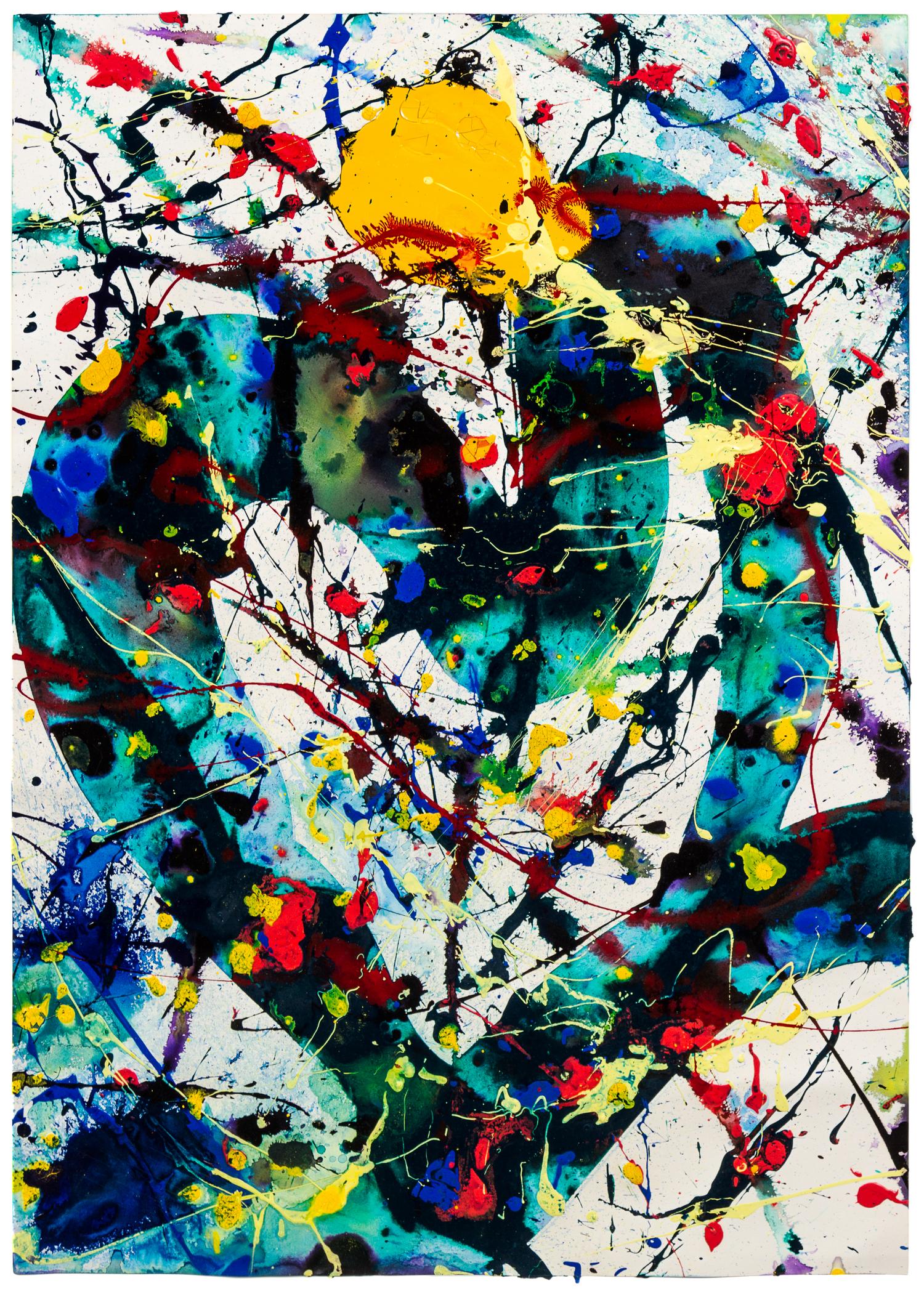 Sam Francis, (American, 1923-1994), Untitled, 1990