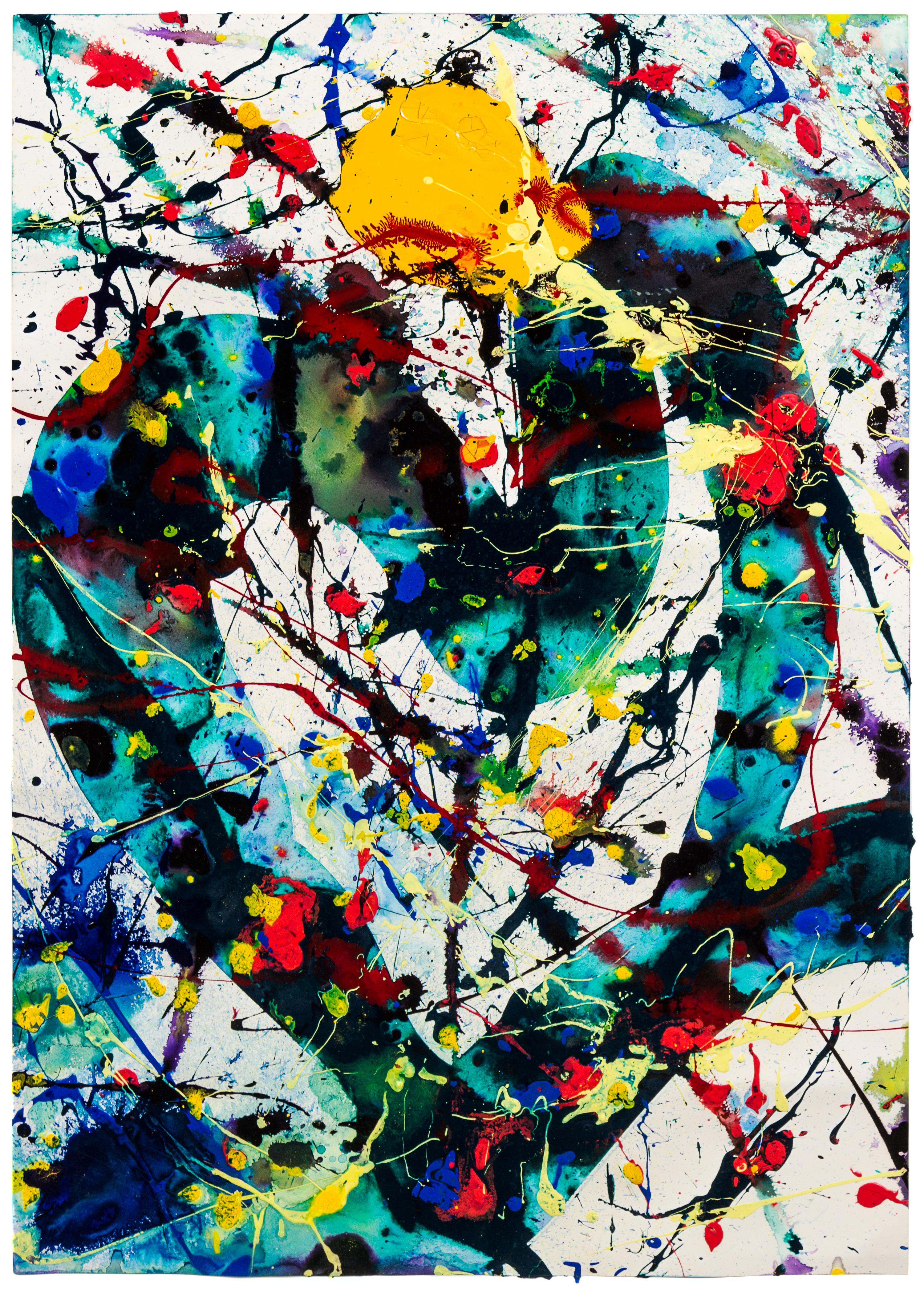 Sam Francis, (American, 1923-1994), Untitled, 1990
