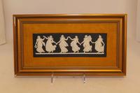 A Wedgwood Jasperware Plaque Width 8 3/4 inches. — SECOND HALF 20TH CENTURY