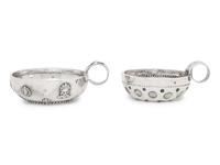 Two French Silver Tastevins