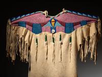 Plateau Girl's Beaded Hide Dress