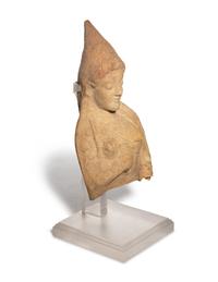 A Greek Terra Cotta Fragmentary Female Figure