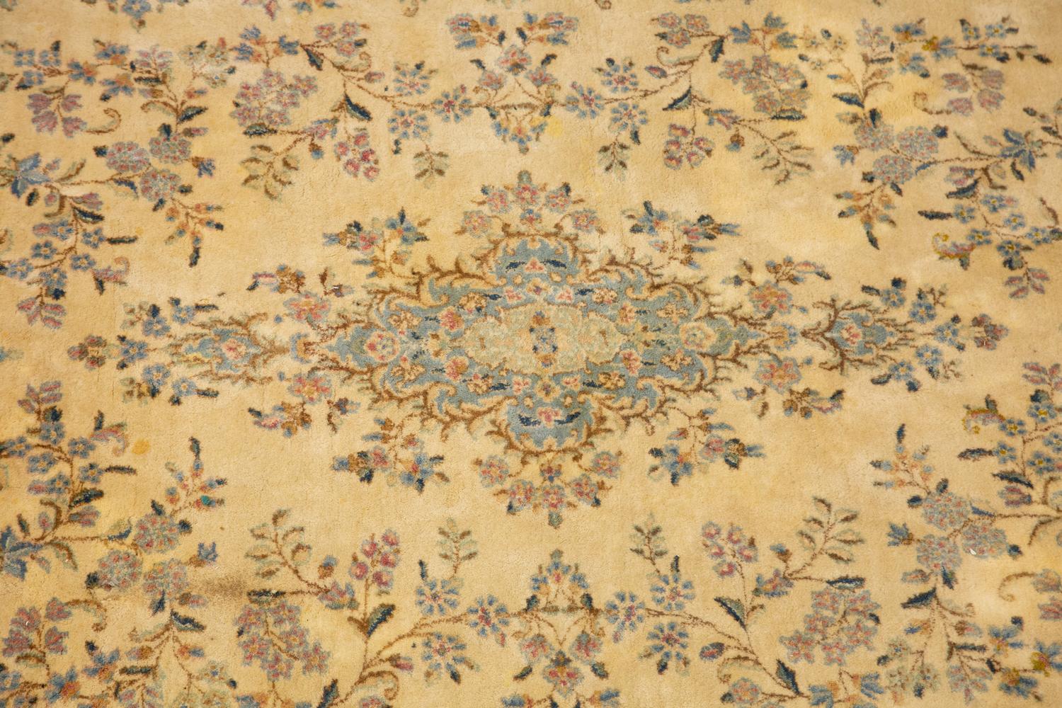 A Kirman Wool Rug