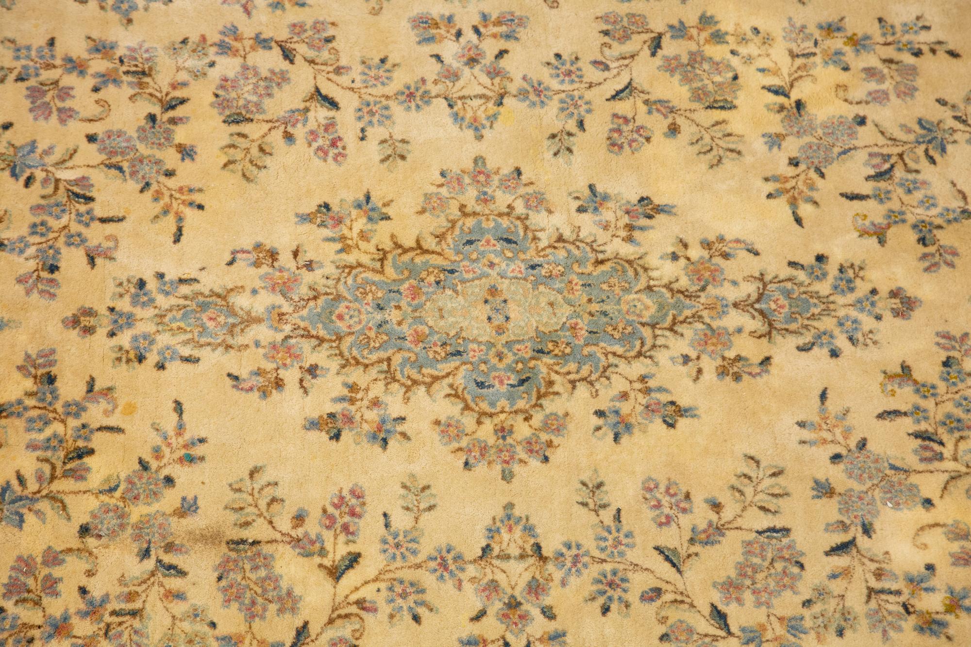 A Kirman Wool Rug