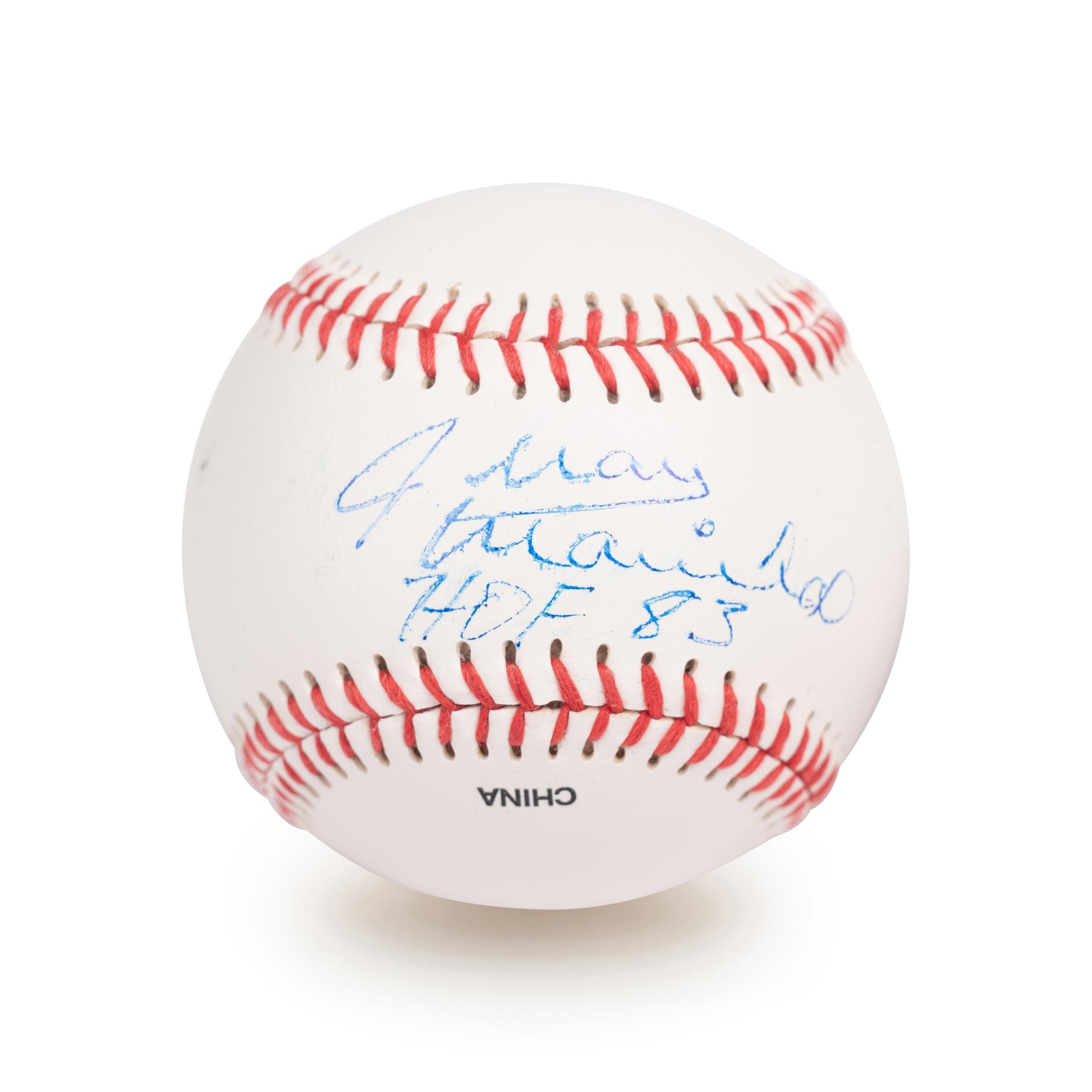 A Group of Three Hall of Fame Signed Autograph Baseballs (Beckett Authentication Services BAS Certified),