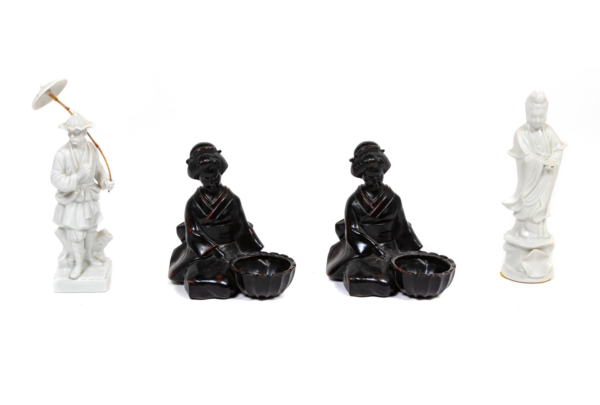 Four Japanese Ceramic Figures