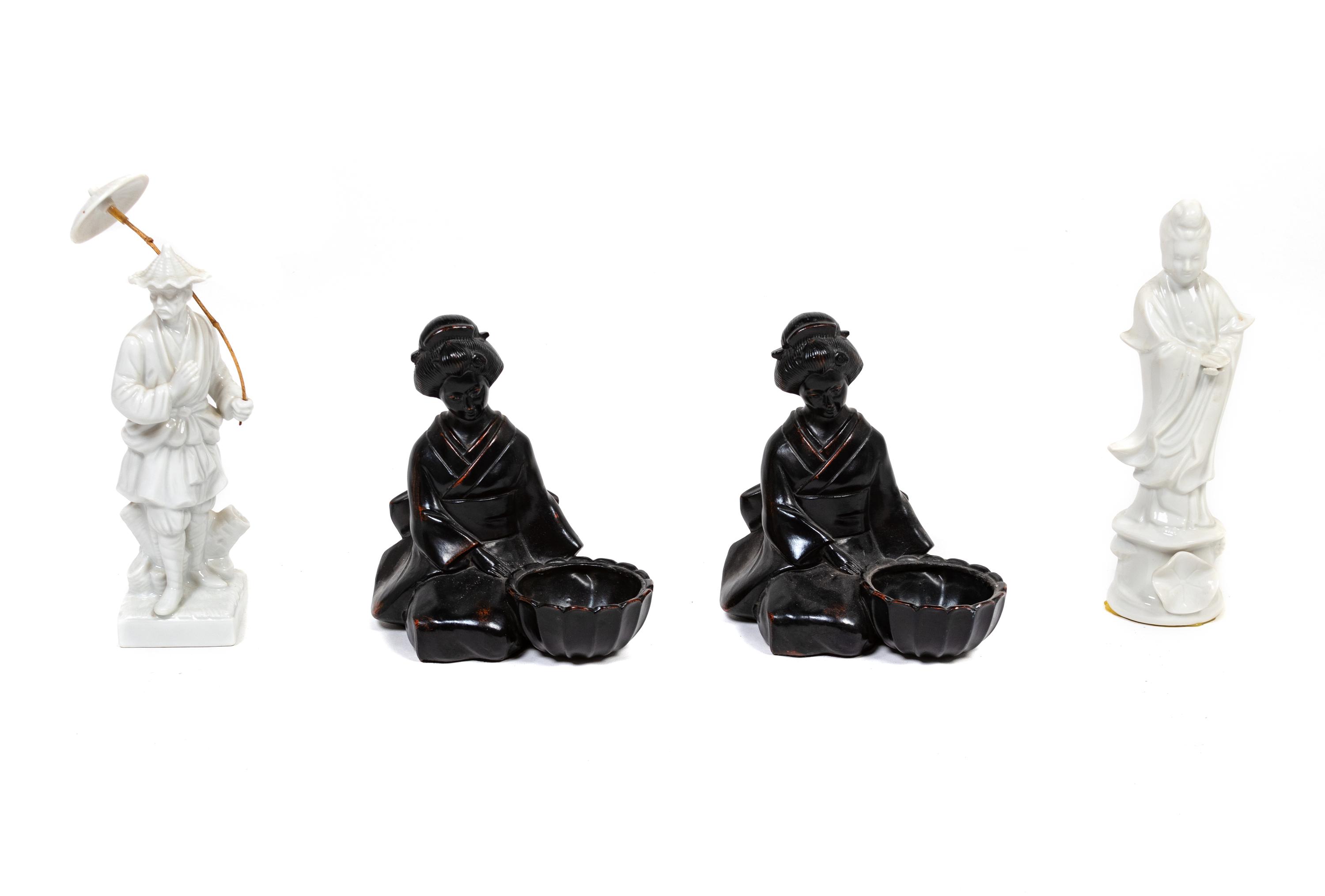 Four Japanese Ceramic Figures