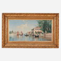 James Fairman (American, 1826-1904) Venetian View