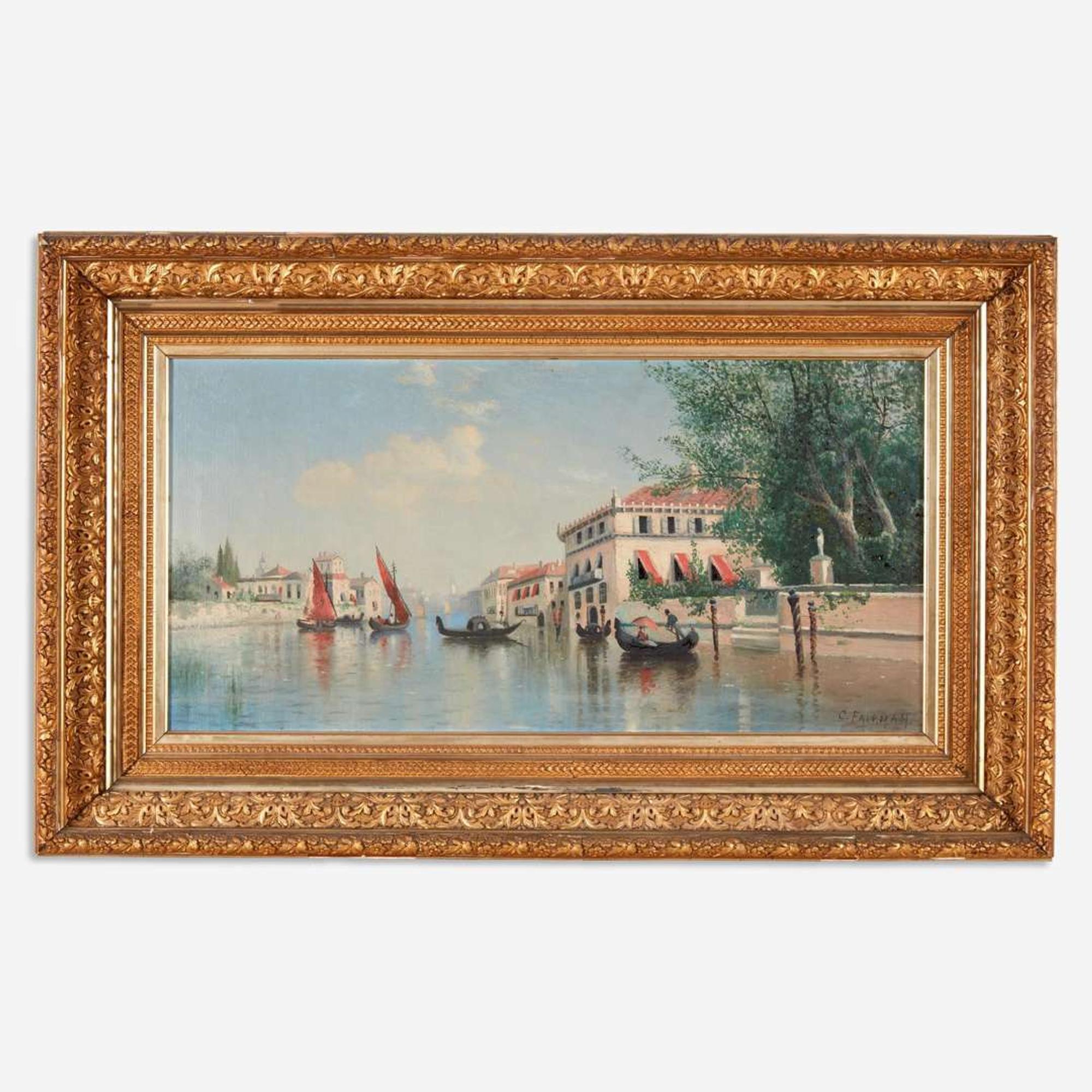 James Fairman (American, 1826-1904) Venetian View
