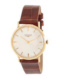 LONGINES, 14K YELLOW GOLD WRISTWATCH
