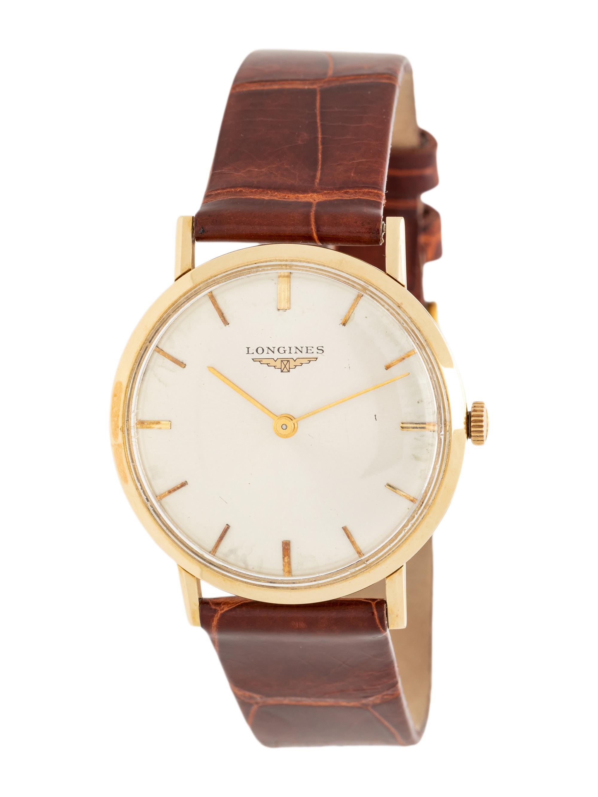 LONGINES, 14K YELLOW GOLD WRISTWATCH