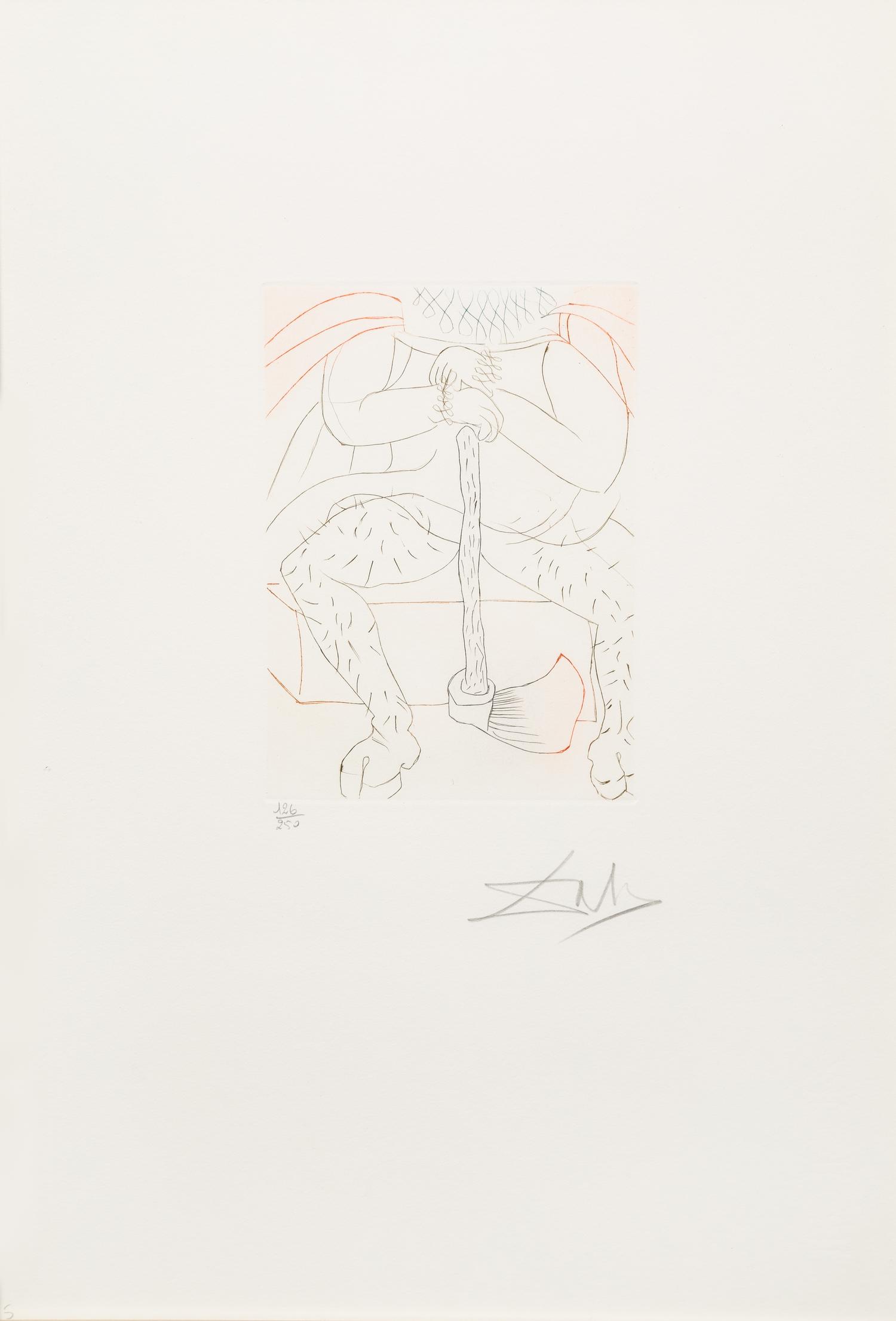 Salvador Dalí, (Spanish, 1904–1989), Henry VIII from Shakespeare II