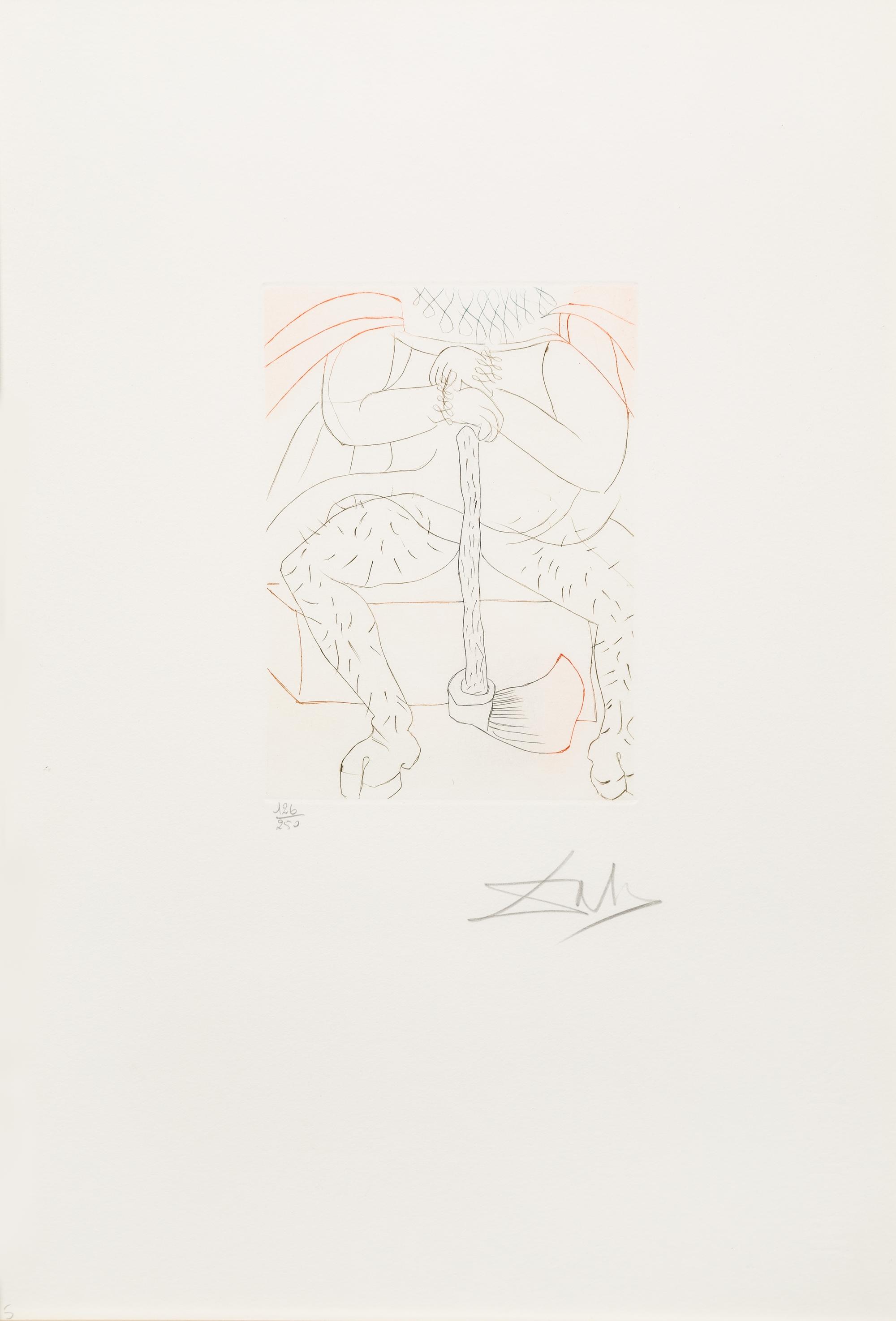 Salvador Dalí, (Spanish, 1904–1989), Henry VIII from Shakespeare II