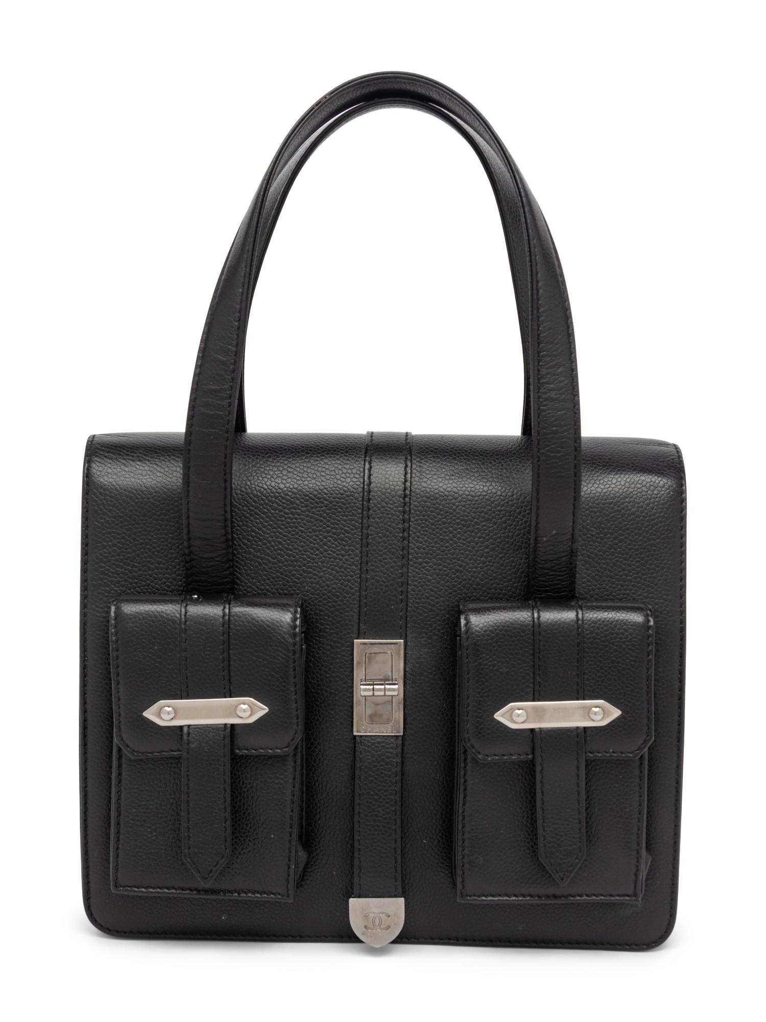 CHANEL, DOUBLE POCKET FLAP BAG