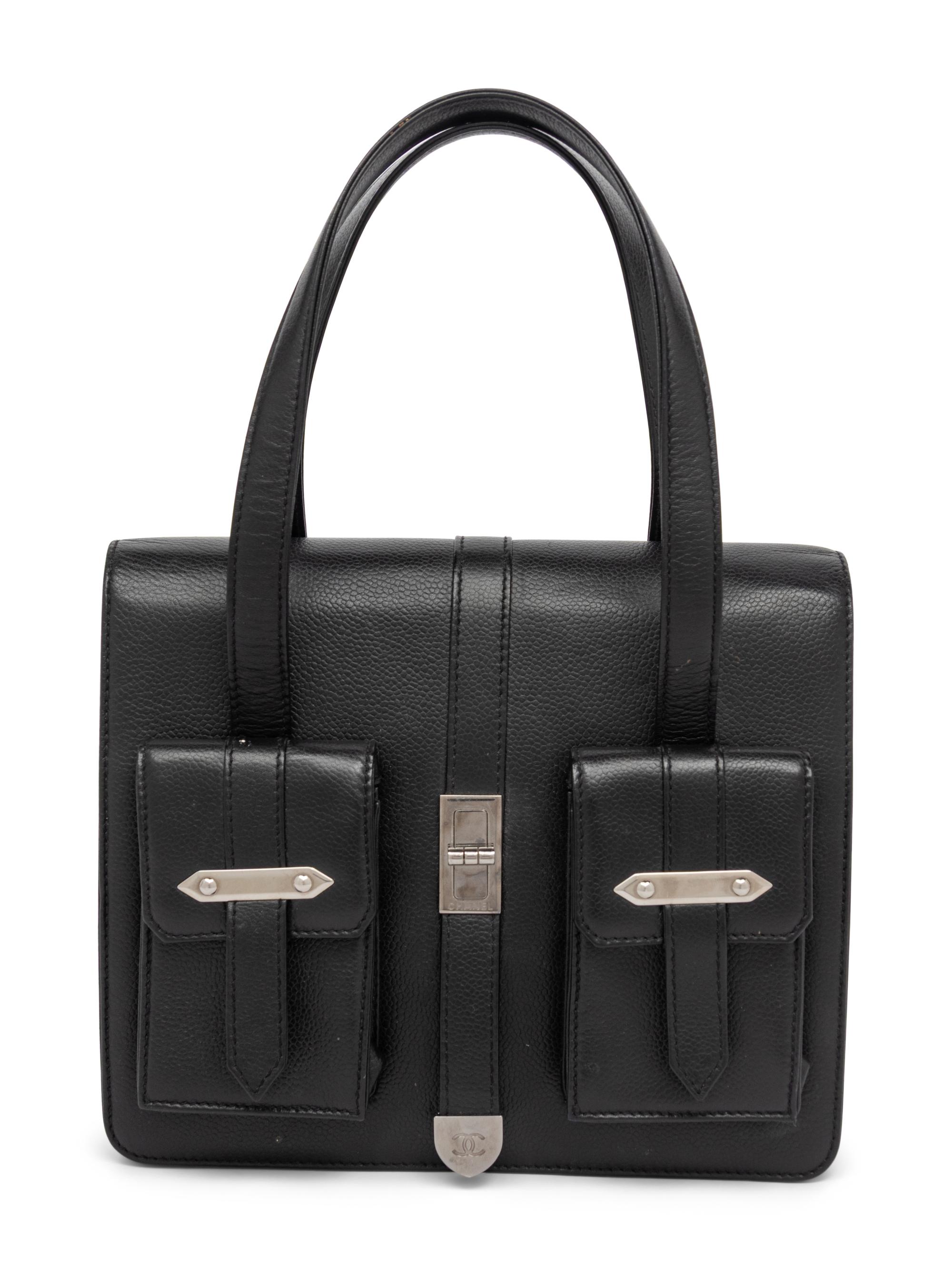 CHANEL, DOUBLE POCKET FLAP BAG