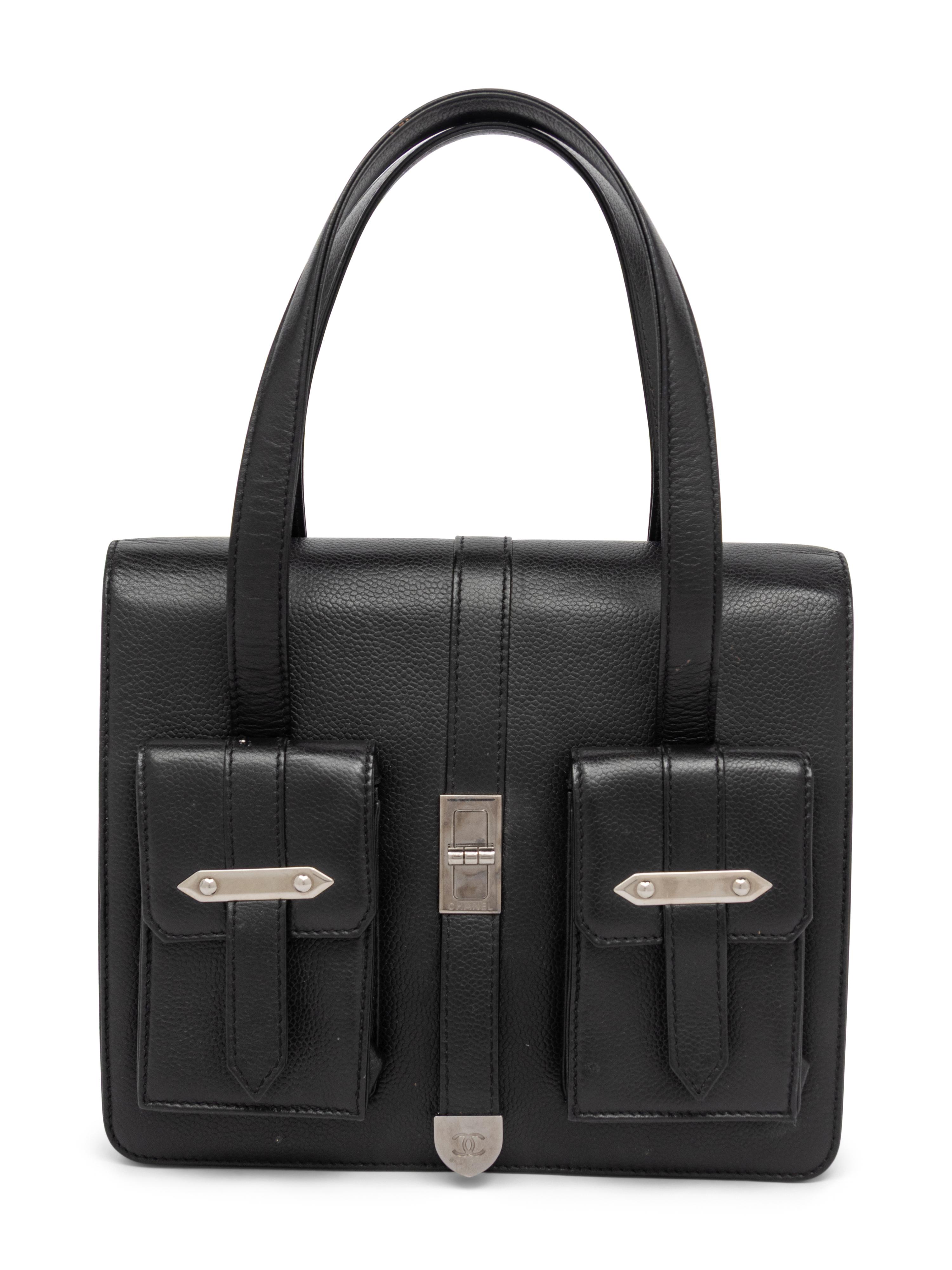 CHANEL, DOUBLE POCKET FLAP BAG