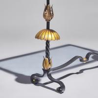Gilbert Poillerat (French, 1902-1988) — French Forties Art Deco Coffee Table