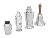 A Group of Four Cocktail Shakers