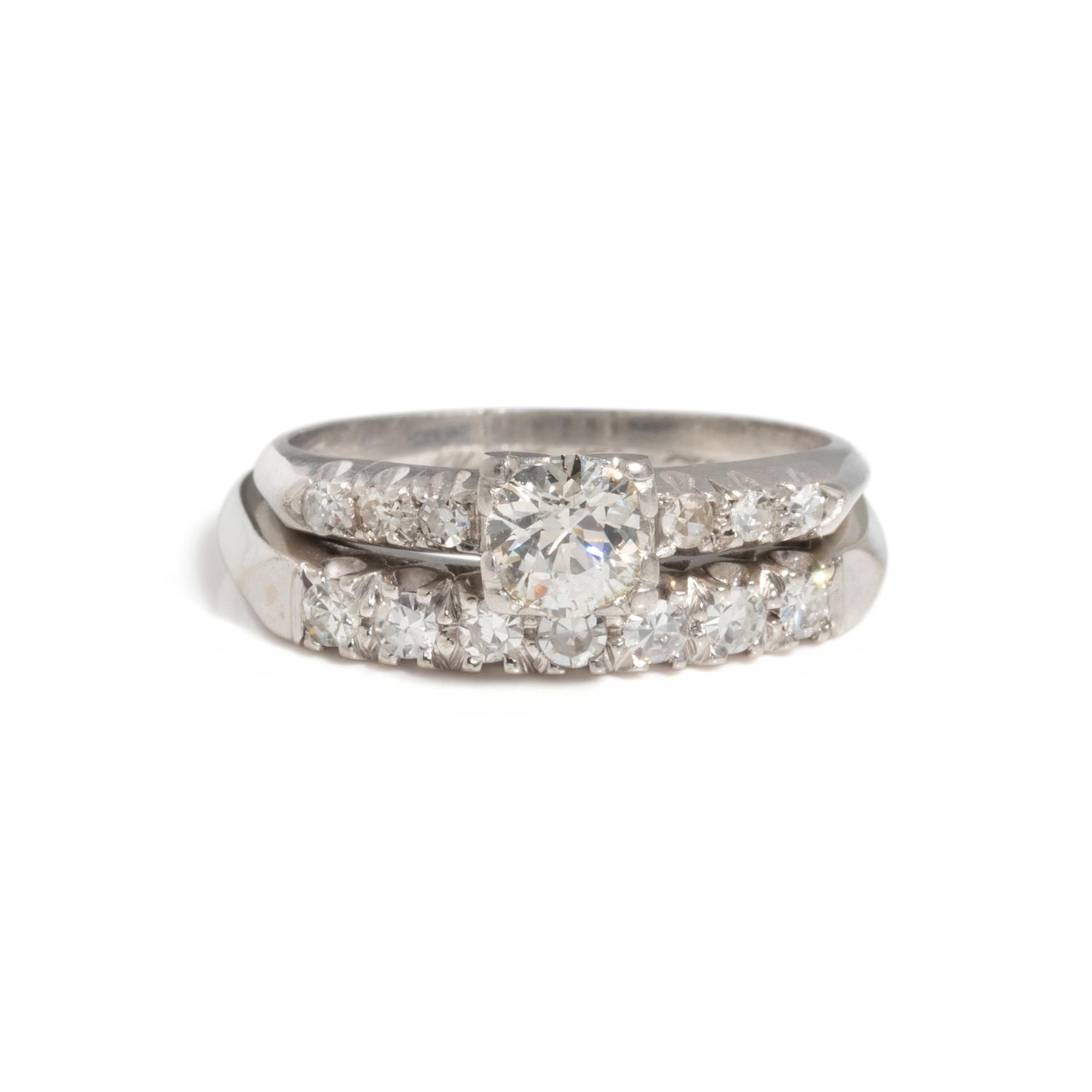 COLLECTION OF DIAMOND RINGS