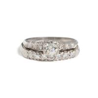 COLLECTION OF DIAMOND RINGS