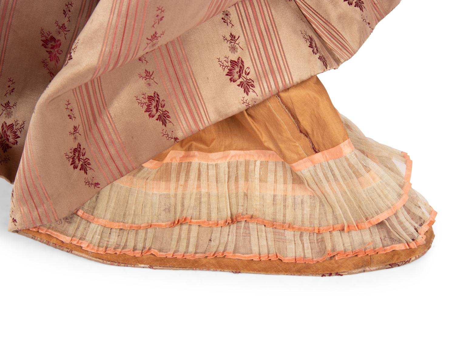 Collection of 19th Century Clothing: One Dress, Four Capes
