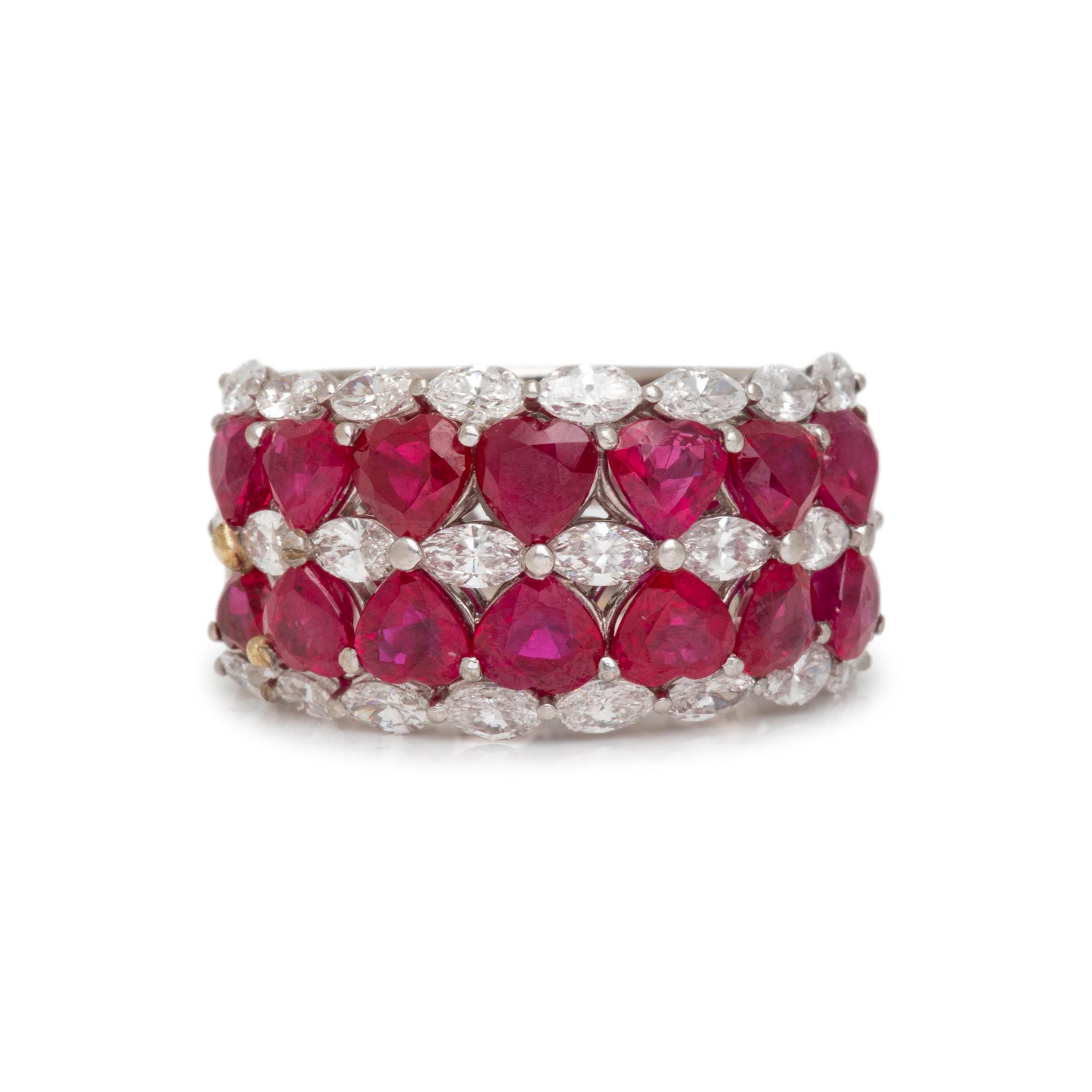 RUBY AND DIAMOND RING