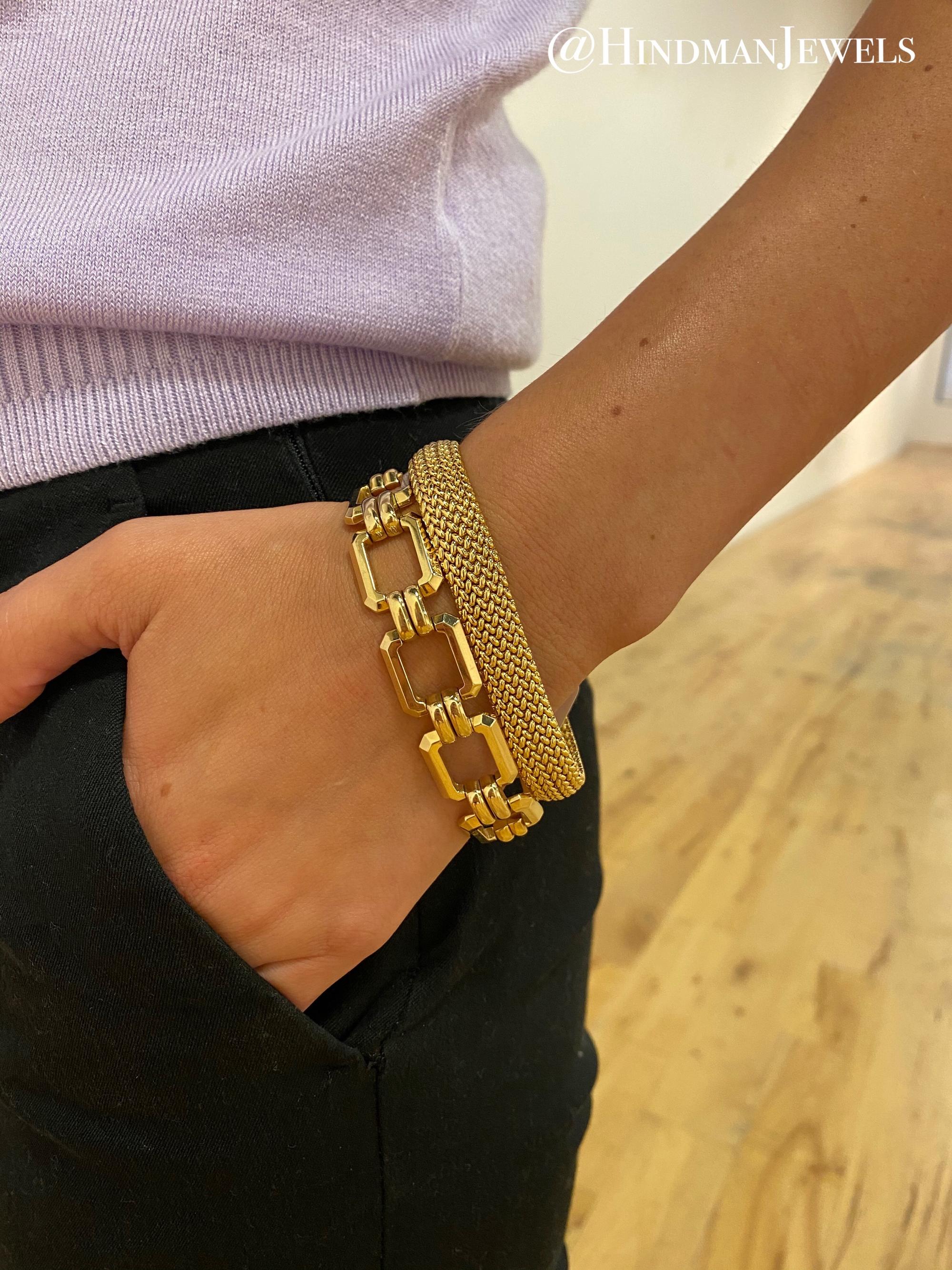 YELLOW GOLD BRACELET