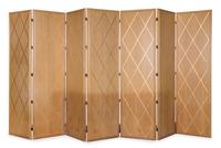 Custom Seven-Panel Folding Screen Mattaliano, USA