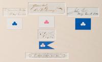 [CIVIL WAR]. 13 autographs of leaders of the Army of Potomac, incl. MEADE, SEDGWICK, and BIRNEY.