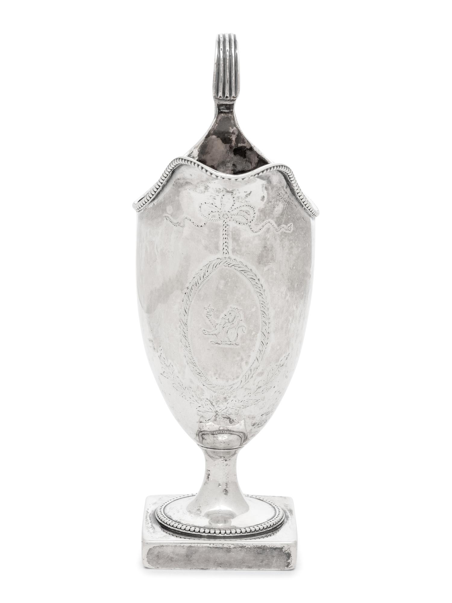 A Hester Bateman George III Silver Creamer