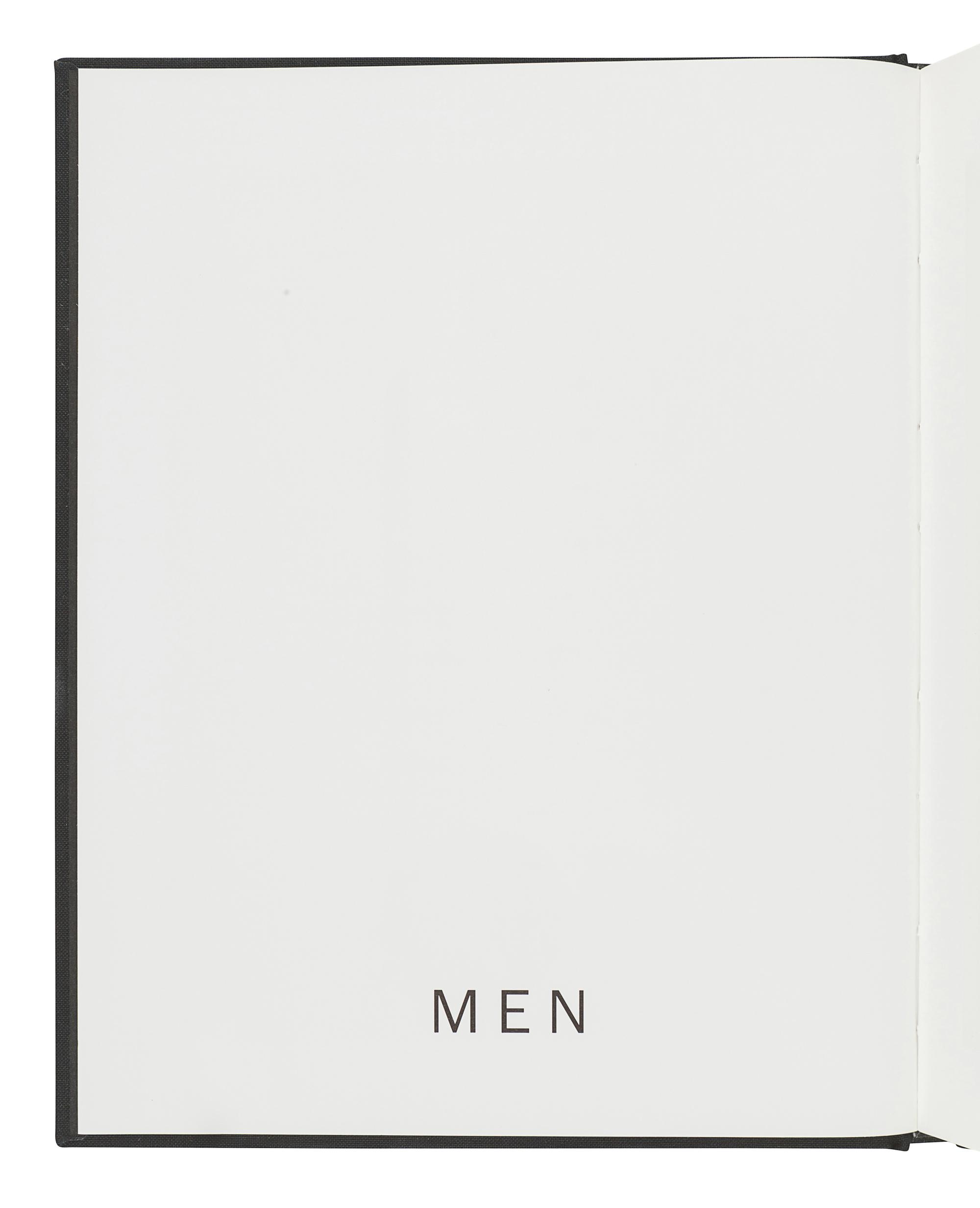RITTS, Herb (1952-2002). Men / Women San Francisco: Twin Palms, 1989.