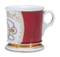 A Watchmaker's Porcelain Occupational Shaving Mug