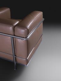 Pair of 'LC2' Lounge Chairs Cassina, Italy