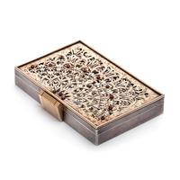 Boucheron, Sterling Silver, Gold and Ruby Floral Motif Compact