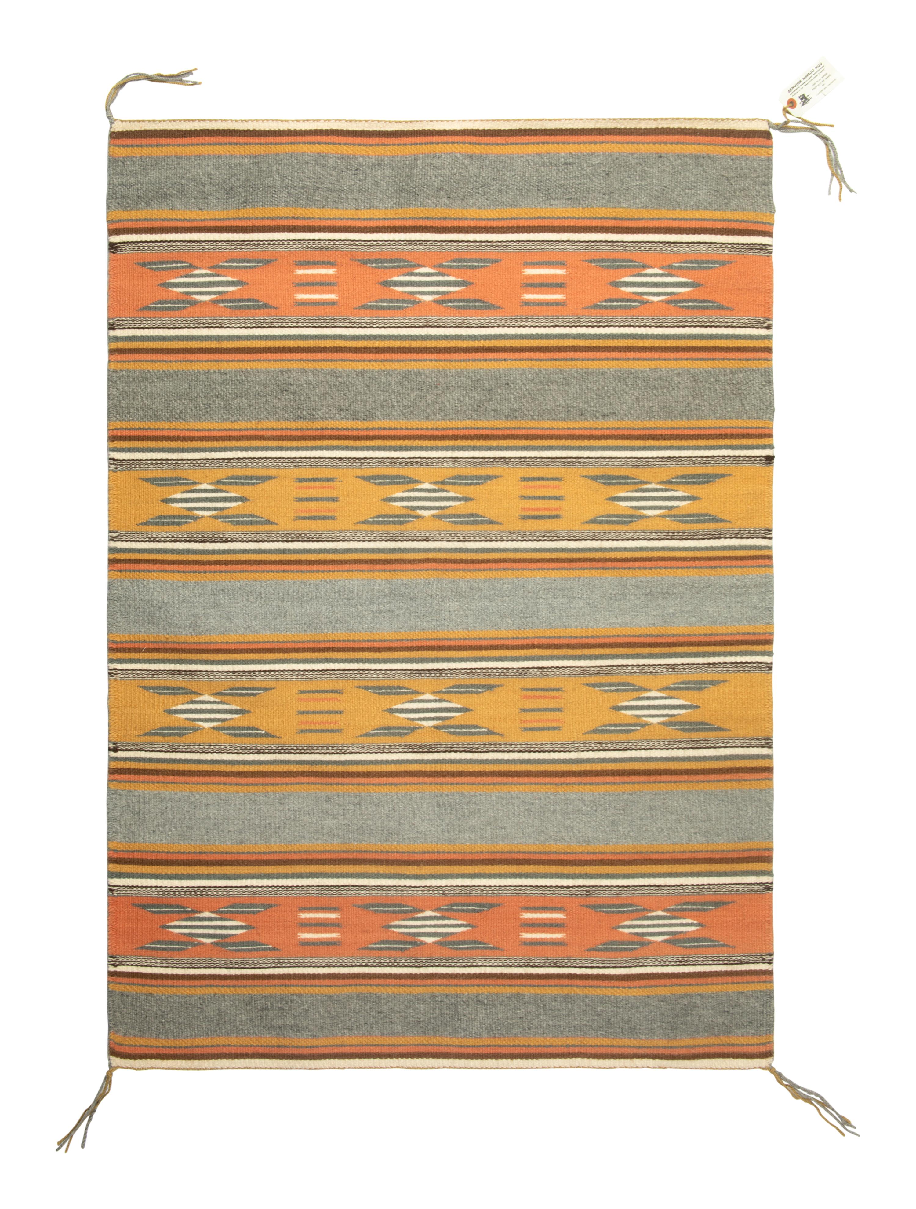 Navajo Wide Ruins Pattern Weaving / Rug
