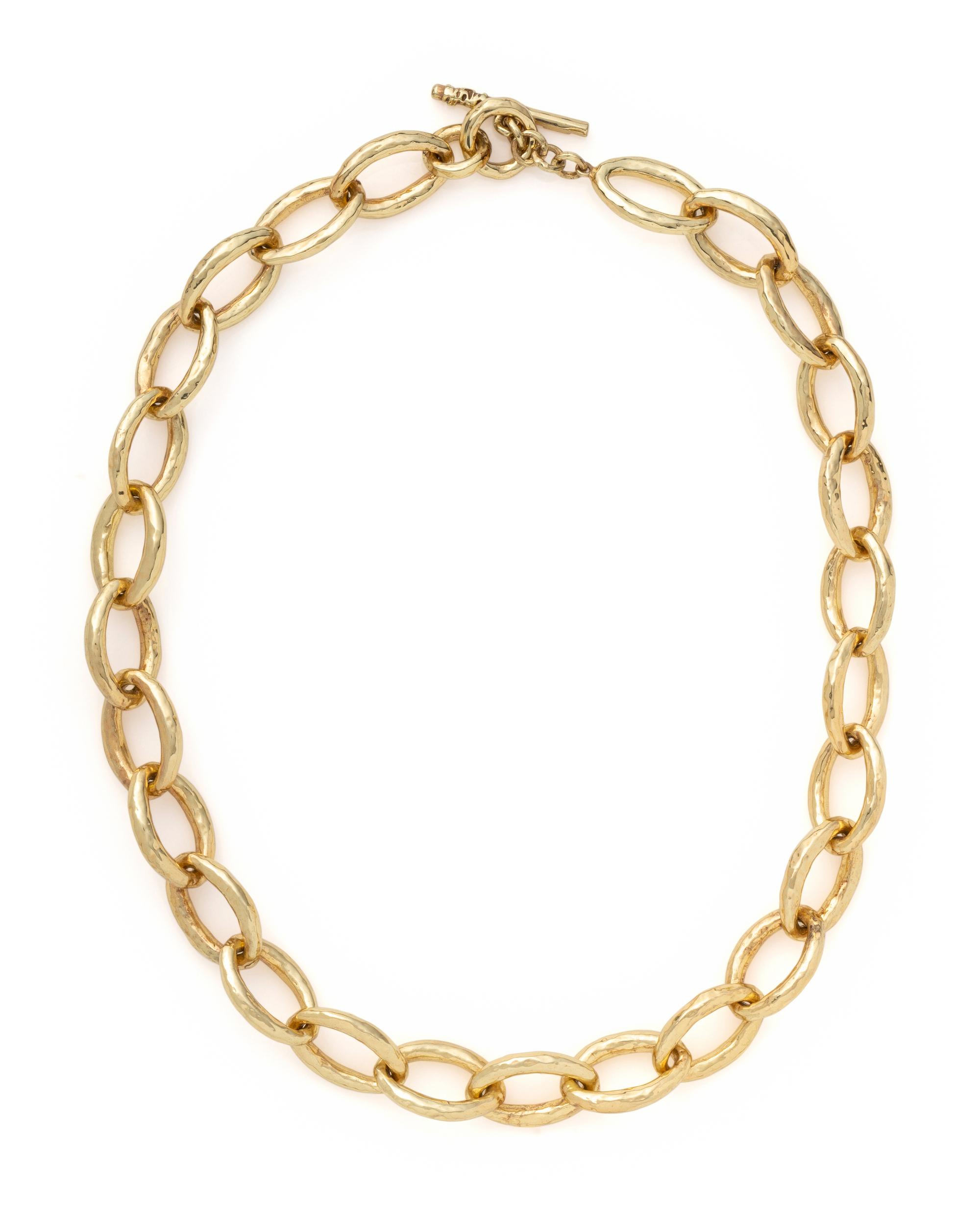 IPPOLITA, YELLOW GOLD 'GLAMAZON MINI BASTILLE' NECKLACE