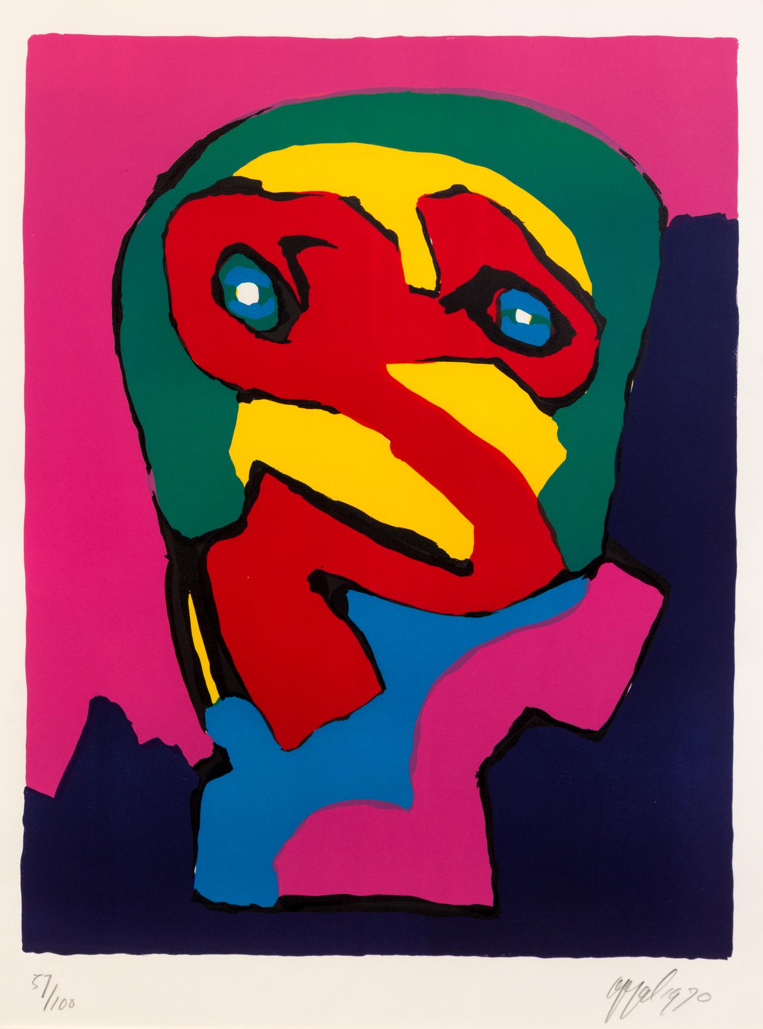 Karel Appel, (Dutch, 1921-2006), Angoisse, 1970