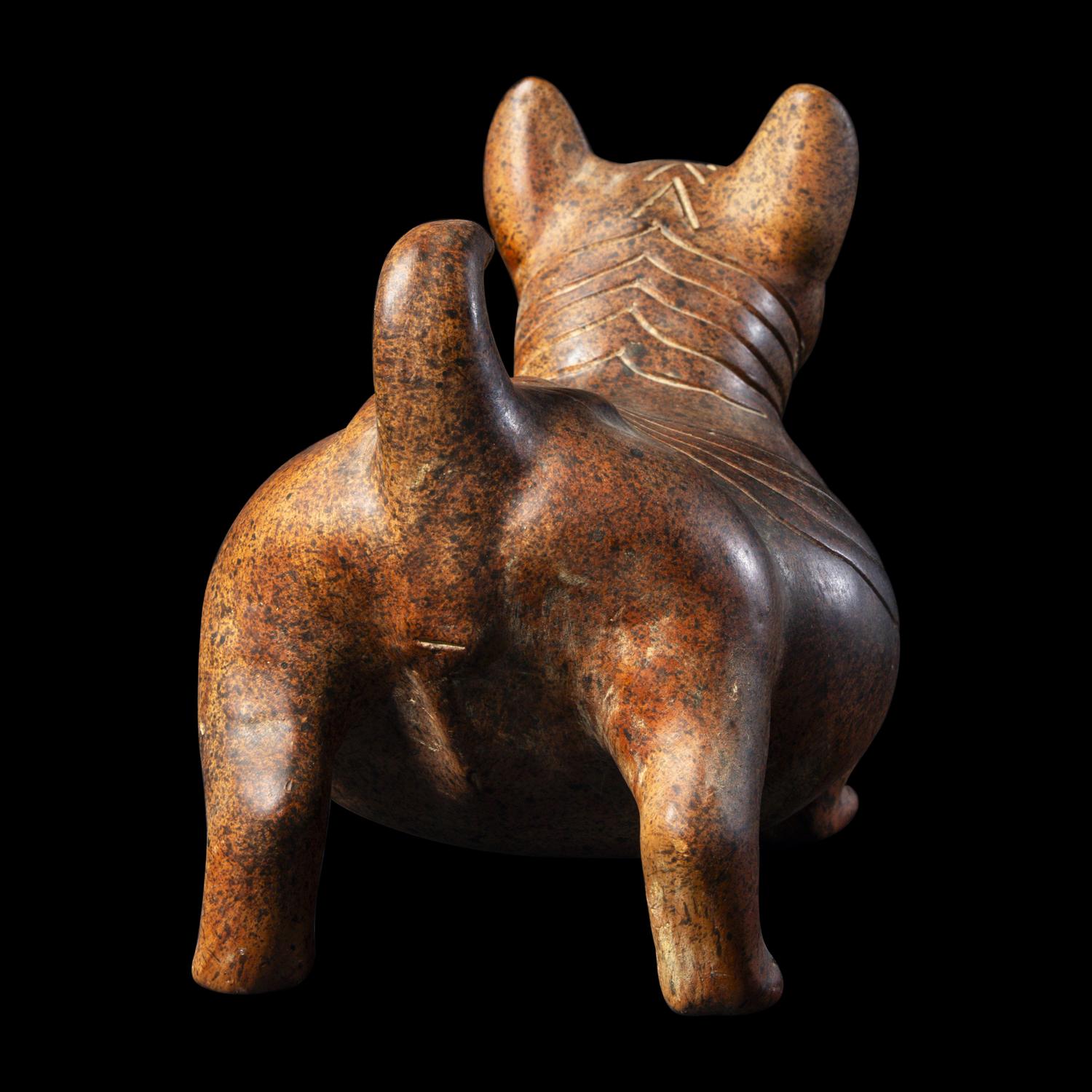A Colima Red-Ware Dog