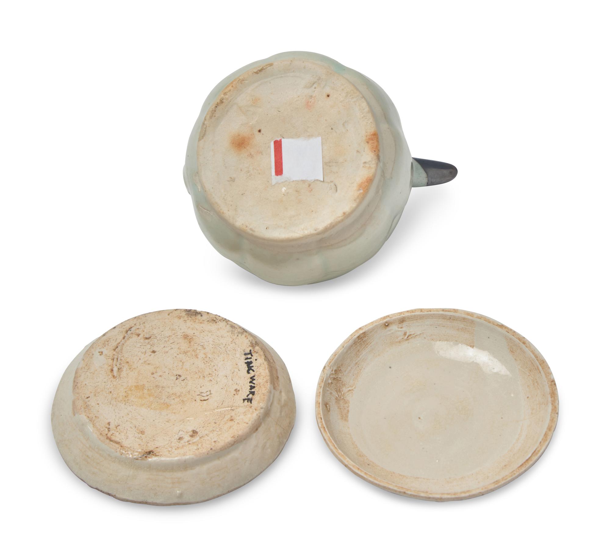 Two Chinese Glazed Vessels