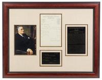 [PRESIDENTS]. A group of 4 manuscripts, comprising: