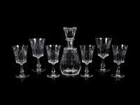 A Baccarat Stemware Service