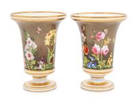 A Pair of Spode Porcelain Vases