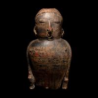 A Cauca Funerary Vessel in the Form of a Male Figure