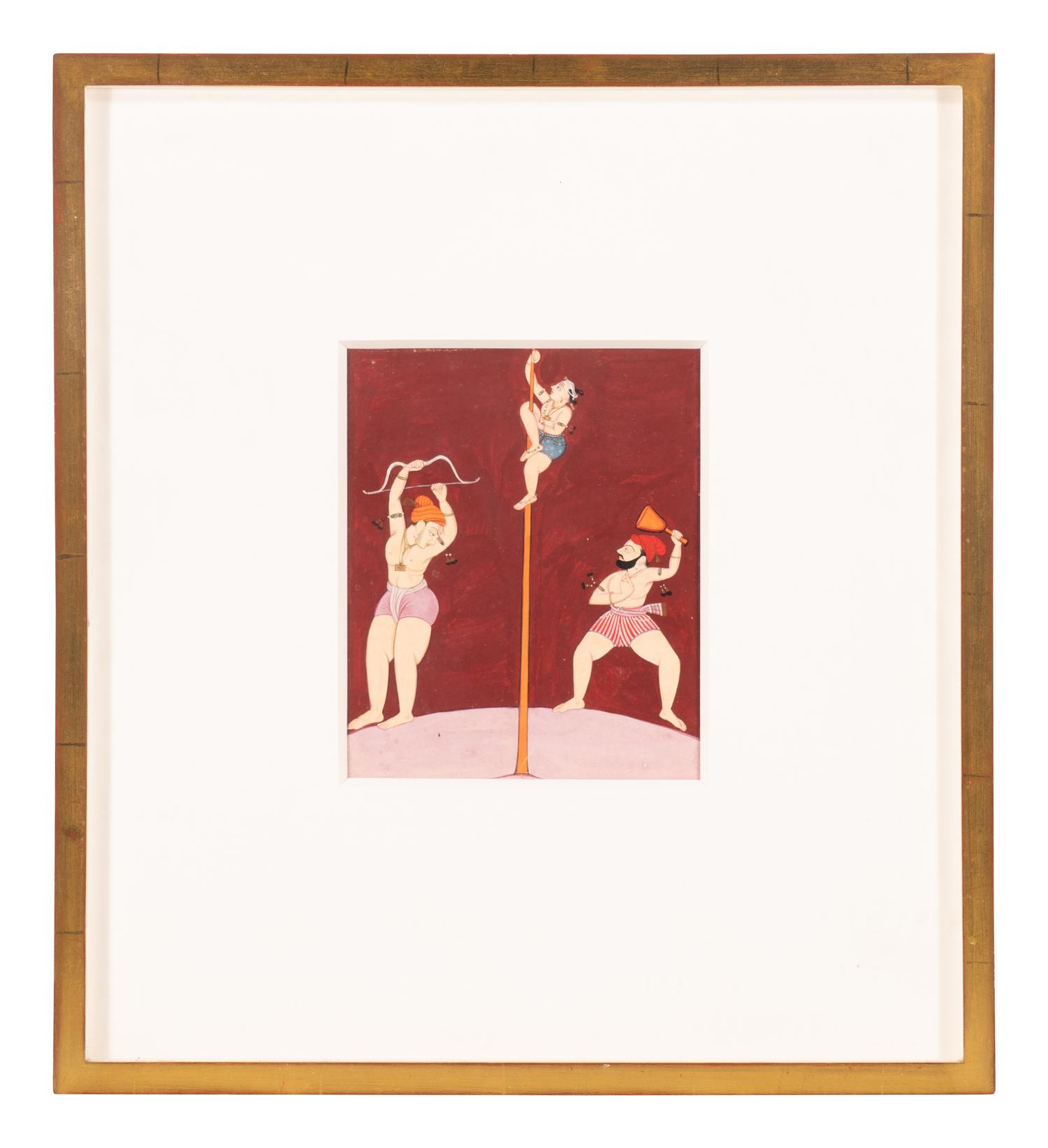An Indian Illustration from a Garland of Musical Modes Ragamala Series