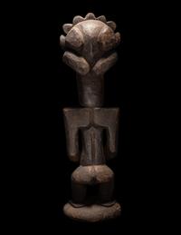 Three African Wood Figures