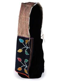 Otoe and Sioux Beaded and Quilled Hide Cradle Cover