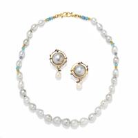 COLLECTION OF CULTURED PEARL JEWELRY