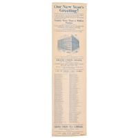 A Grand Union Soaps Advertising Calendar