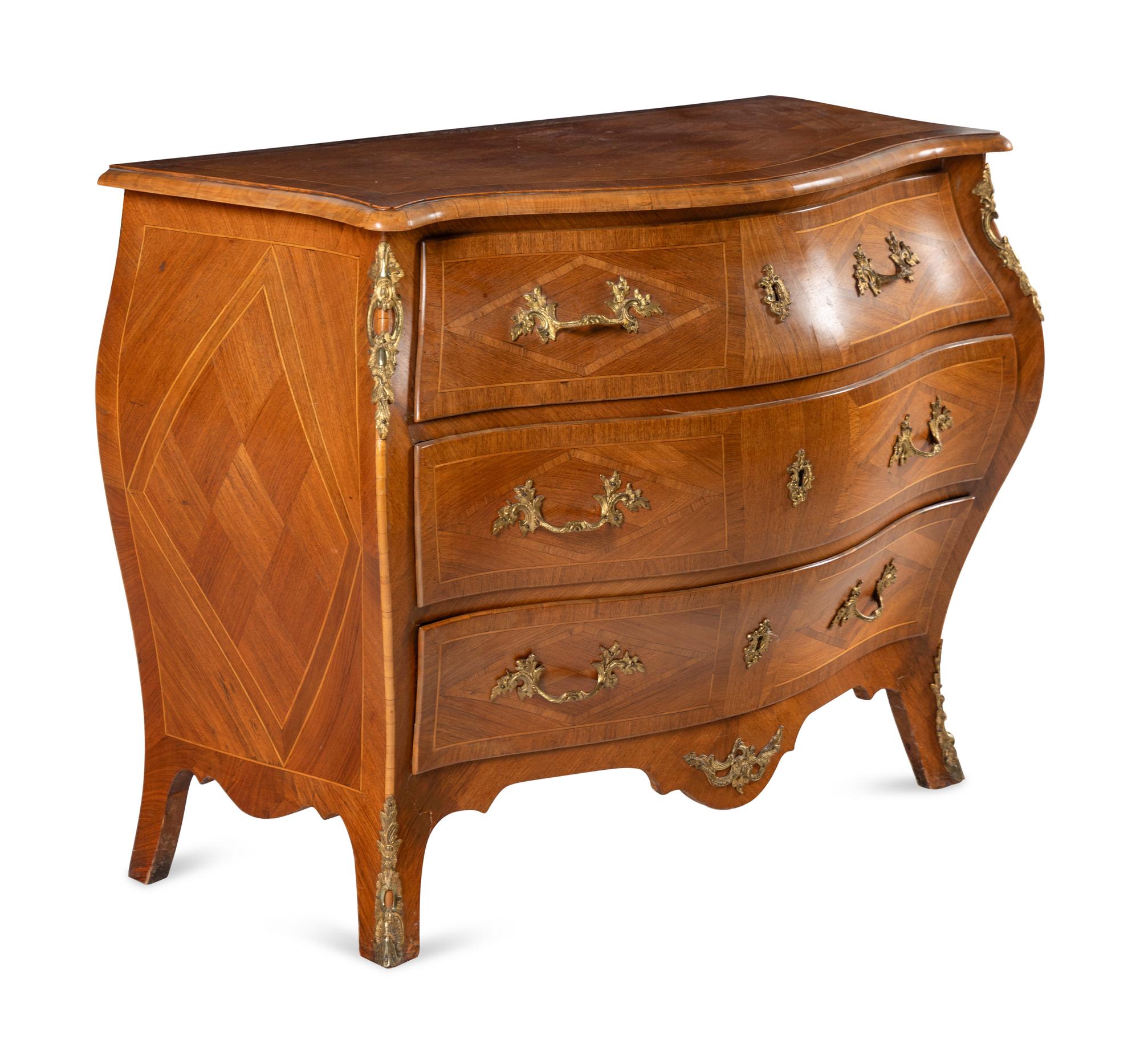 A Régence Style Parquetry Commode