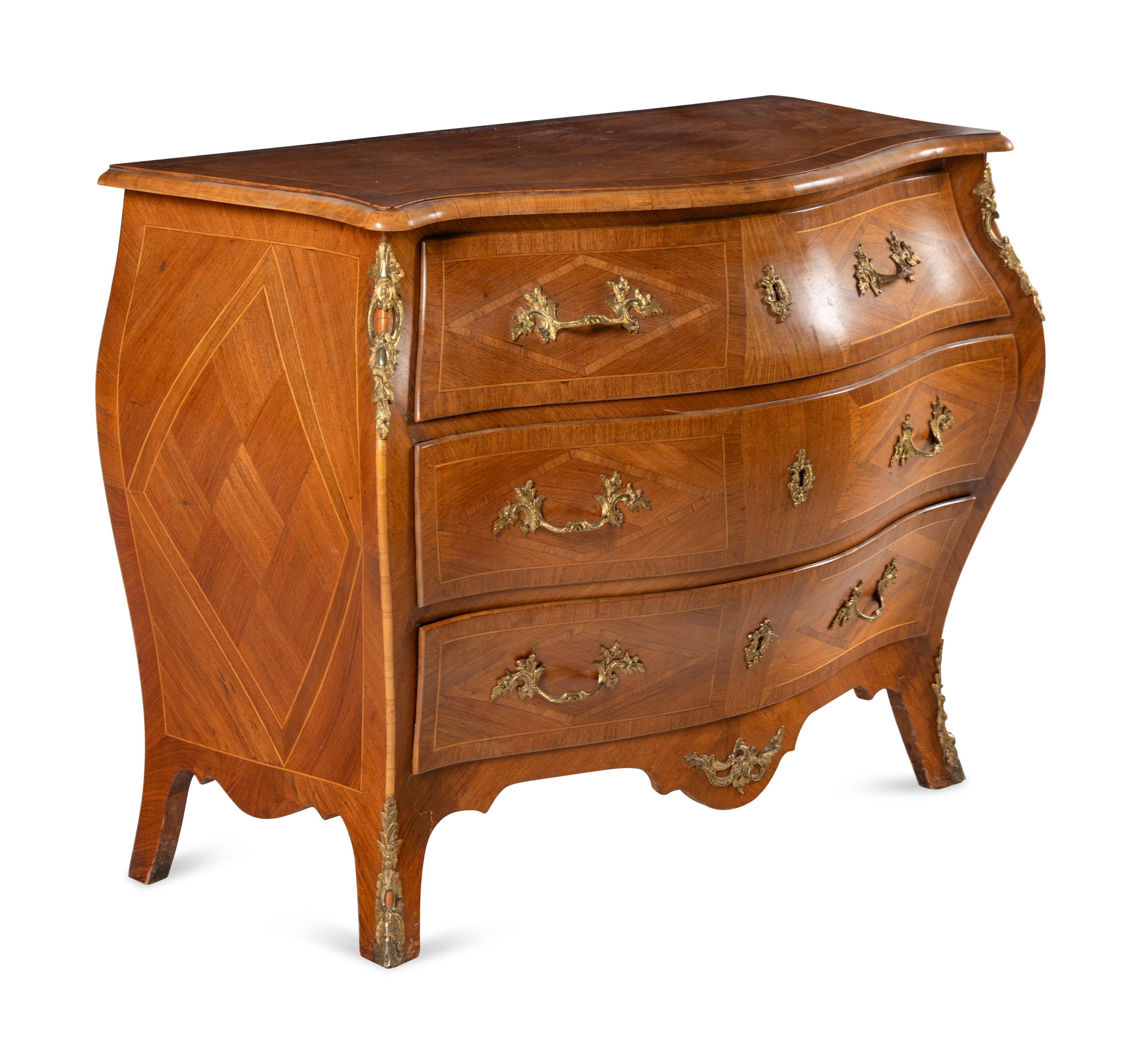 A Régence Style Parquetry Commode